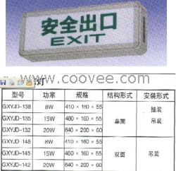 CXYJD-D应急标志灯CXYJD-172M应急标志灯:CXYJD-172M应急标志灯: