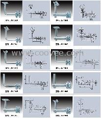 墙托堵头连接套