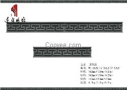 厂家直销唐语砖雕回纹线TY-S021
