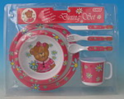 密胺兒童6件套MELAMINE KID SET