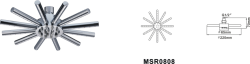铜花洒\铜顶喷\铜喷头\MSR0808