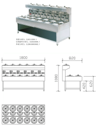 第6代全新数码煲仔饭机（数字显示）