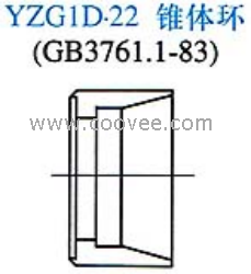 YZG1D-22錐體環(單卡套式)