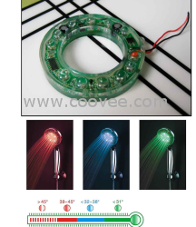 led自發(fā)電發(fā)光溫控花灑配件/電路板