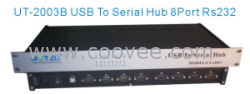 USB2.0 到八口(RS-232)高速轉換器UT-2003B