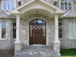 弧形侧扇入户门-7