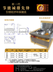 單頭單尾炒爐