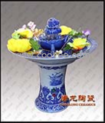 空氣加溫器，空氣凈化器陶瓷噴泉，陶瓷裝飾品，開業(yè)禮品，商務禮品，陶瓷擺設品，家居酒店裝飾品，陶瓷禮品