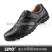 ZERO零度商務(wù)休閑鞋F(xiàn)9609-1 2010春夏流行男鞋牛皮搭扣款商務(wù)休閑皮鞋