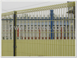 鐵路浸塑雙圈護欄