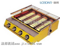 洛邦精致四頭燃?xì)猸h(huán)保燒烤機