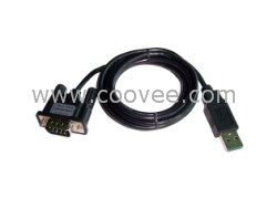 迷你型USB2.0 到串口(RS-232)高速轉換器 型號：  UT-883