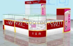 天津精品展柜/精品展示架/精品柜臺(tái)/化妝品展柜