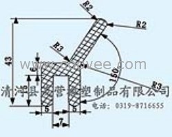 河北建筑密封膠條廠家