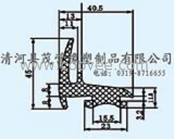邢臺建筑密封膠條