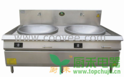 電磁大鍋灶  雙頭電磁大鍋灶