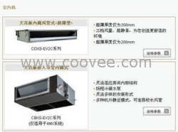 大金家用中央空调3MX/4MX 2.5匹超薄风管内机CDXS60EV2C