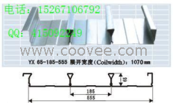 镀锌楼承板YX65-185-555