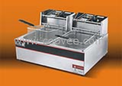 【台式炸炉】不锈钢台式电炸炉油炸炉