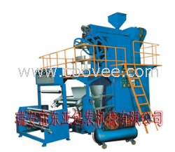 旋轉(zhuǎn)機(jī)頭聚炳烯吹膜機(jī)
