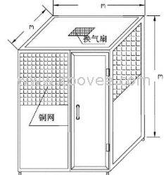 屏蔽网房 屏蔽房定制