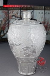 踏雪尋梅大花瓶-鎮宅工藝品擺件