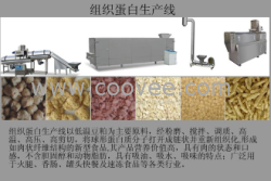 組織蛋白生產(chǎn)線膨化機(jī)械膨化設(shè)備