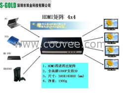 廠家供應(yīng)HDMI高清矩陣8X8