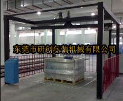 龍門式旋臂纏膜機4惠州旋臂式纏繞機