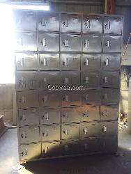 供應洛陽頤忒美不銹鋼40門碗柜廠家定制