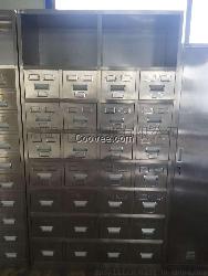 供應(yīng)洛陽頤忒美不銹鋼28斗中藥柜
