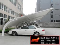 上海停車棚廠 膜結(jié)構(gòu)車篷