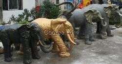 動物雕塑，玻璃鋼動物雕塑