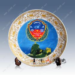 定做陶瓷紀念盤廠家 個性禮品