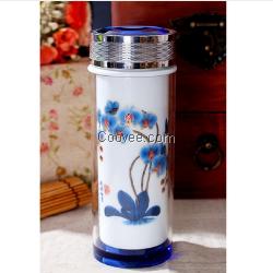 深圳杯子批發(fā) 水晶雙層陶瓷杯