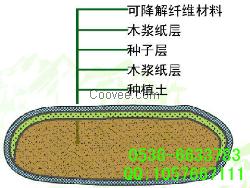 唐山植生袋，帶草籽植生袋