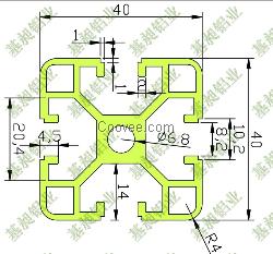 質(zhì)量標(biāo)準(zhǔn)工業(yè)鋁型材4040C