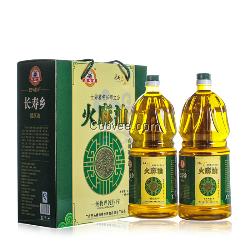 廣西巴馬火麻油禮盒裝1.8L*2