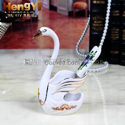 KTV陶瓷天鵝