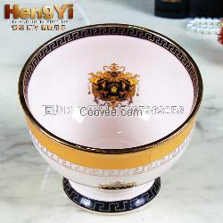 KTV陶瓷垃圾碗