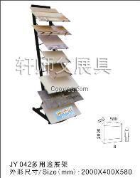 木地板样品陈列架瓷砖展示架陶瓷石材展架