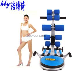 浩博倚懶人運動仰臥起坐運動健身多功能健器