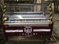 冰雪怪冰淇淋展示冷柜