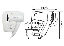 壁挂式电吹风机