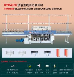 HYM4320玻璃直線圓邊磨邊機(jī)