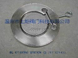 廠家直銷h74x平面軟密封對夾止回閥