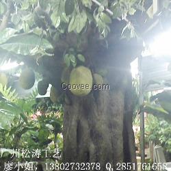 景觀大型仿真樹人造榴蓮樹/菠蘿蜜樹/櫻桃