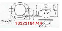 MGGH-120型固定线夹参考重量为5.